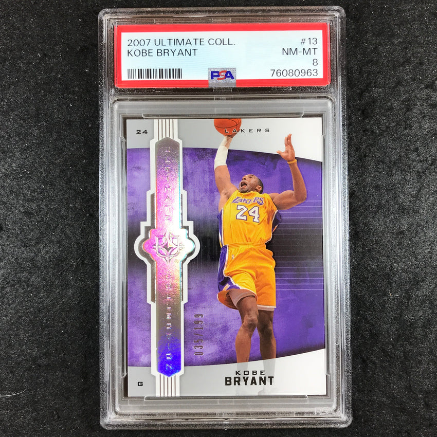 2007 Ultimate Collection KOBE BRYANT 35/199 #13 PSA 8 (963)