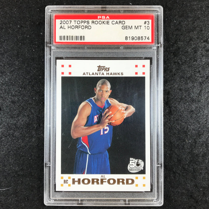 2007 Topps AL HORFORD Rookie #3 PSA 10 (574)