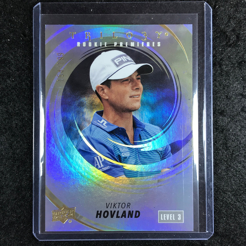 2024 Portfolio Golf VIKTOR HOVLAND Trilogy Rookie Premieres Level 3 154/199