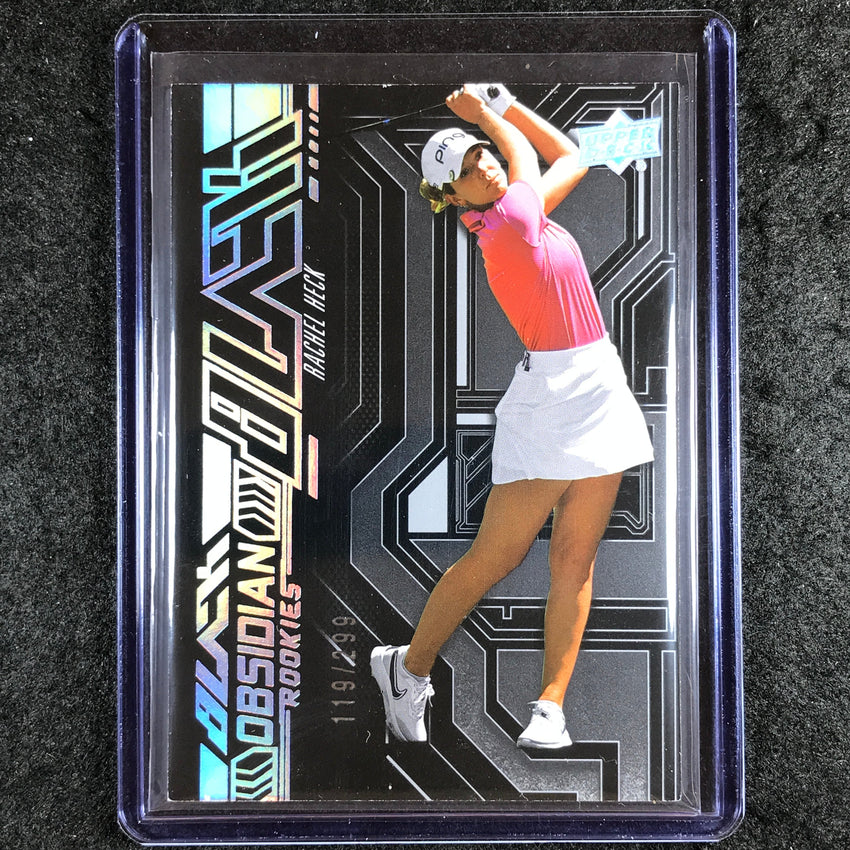 2024 Portfolio Golf RACHEL HECK UD Black Rookies 119/299 #RH