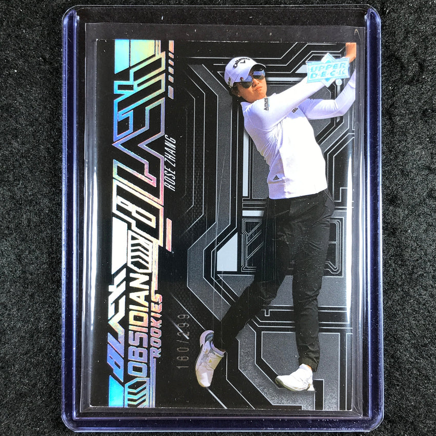 2024 Portfolio Golf ROSE ZHANG UD Black Rookies 160/299 #RZ