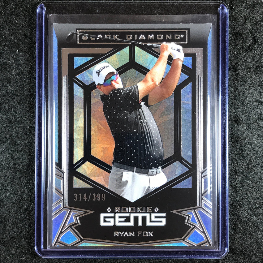 2024 Portfolio Golf RYAN FOX Black Diamond Rookie Gems 314/399