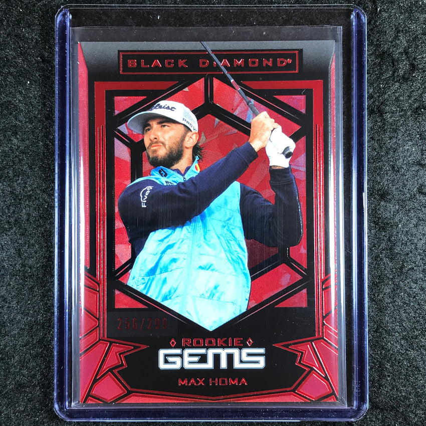 2024 Portfolio Golf MAX HOMA Black Diamond Rookie Gems Red 256/299