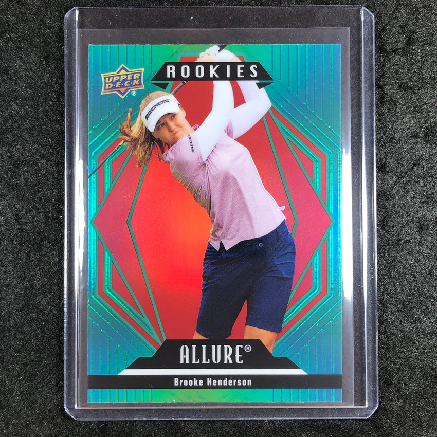 2024 Portfolio Golf BROOKE HENDERSON Allure Rookies Green Rainbow #HE