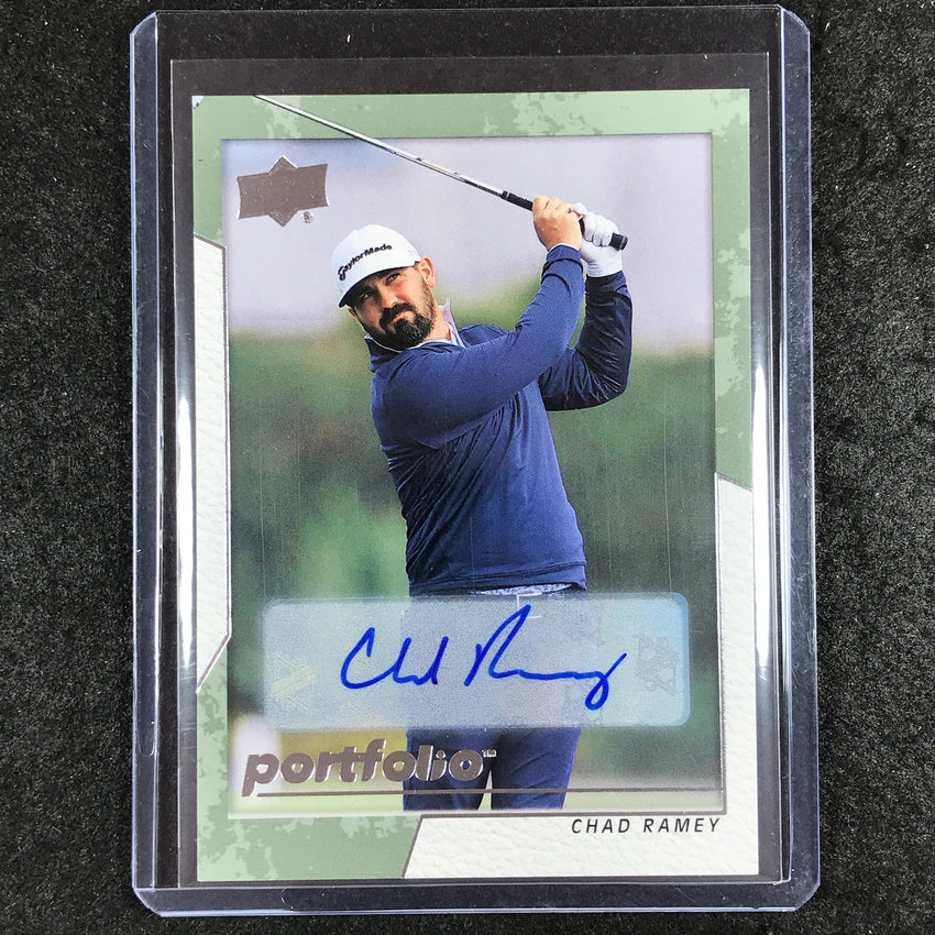 2024 Portfolio Golf CHAD RAMEY Base Autograph #3