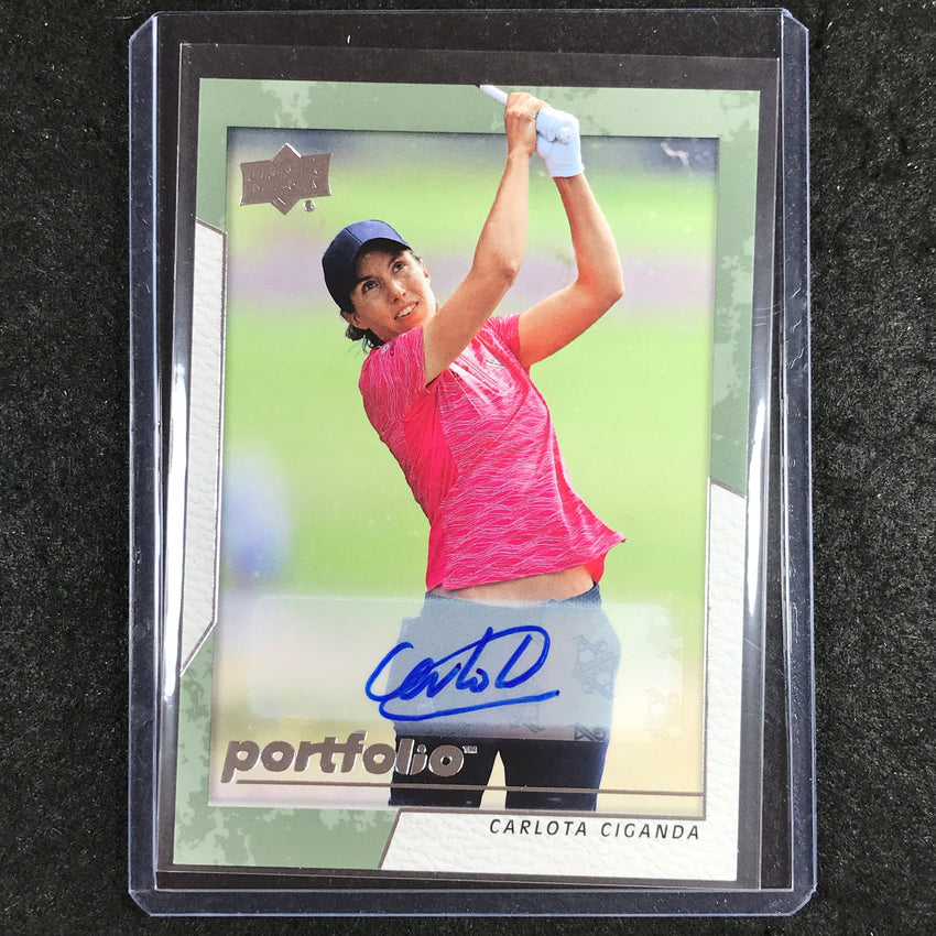 2024 Portfolio Golf CARLOTA CIGANDA Base Rookie Autograph #65