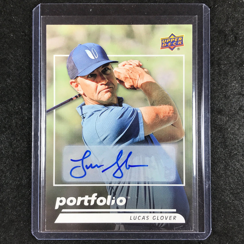 2024 Portfolio Golf LUCAS GLOVER Color Portraits Autograph #172