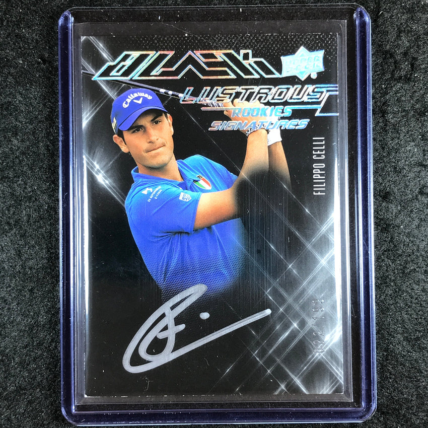 2024 Portfolio Golf FILIPPO CELLI UD Black Lustrous Rookie Auto 22/199