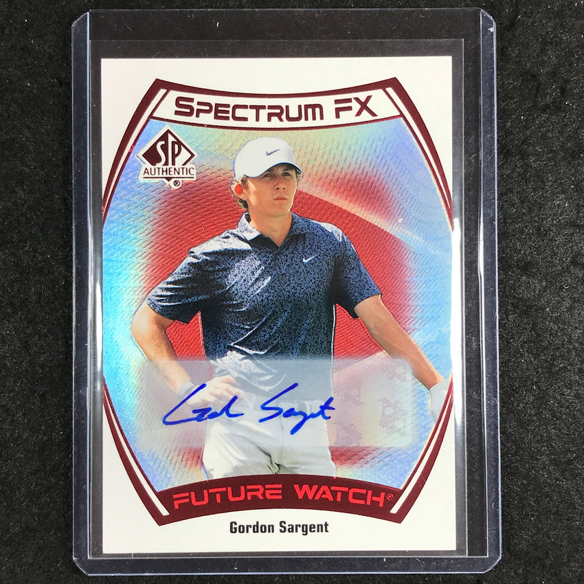 2024 Portfolio Golf GORDON SARGENT SP Authentic Spectrum FX Red Auto 3/10