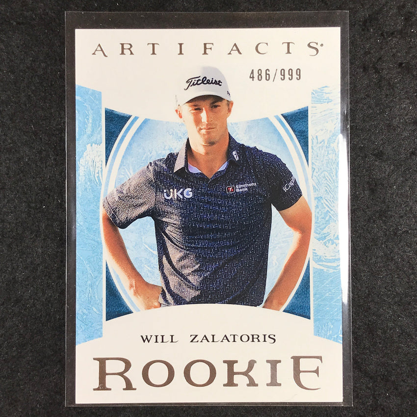 2024 Portfolio Golf WILL ZALATORIS Artifacts Rookie 486/999 #1