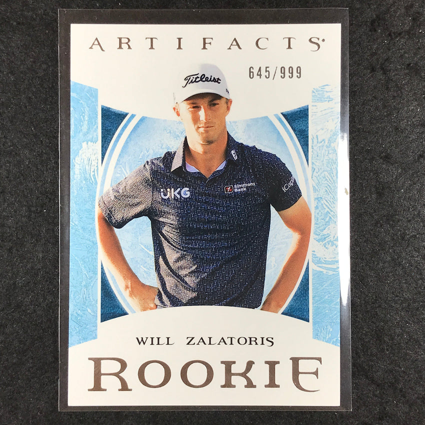 2024 Portfolio Golf WILL ZALATORIS Artifacts Rookie 645/999 #1
