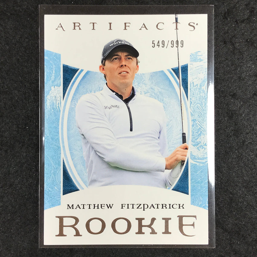 2024 Portfolio Golf MATTHEW FITZPATRICK Artifacts Rookie 549/999 #4