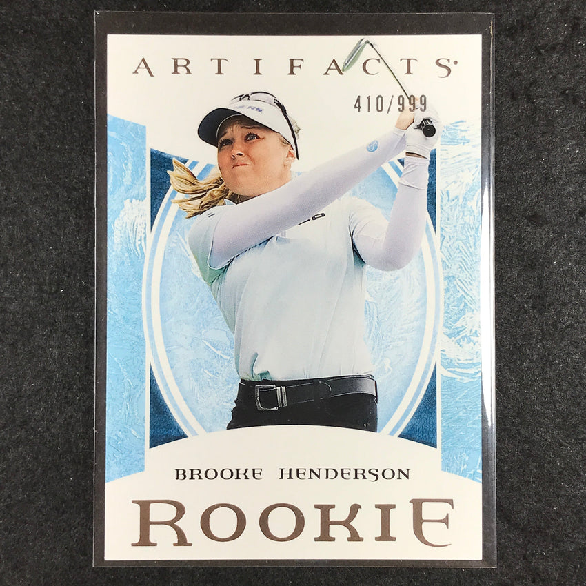 2024 Portfolio Golf BROOKE HENDERSON Artifacts Rookie 410/999 #21