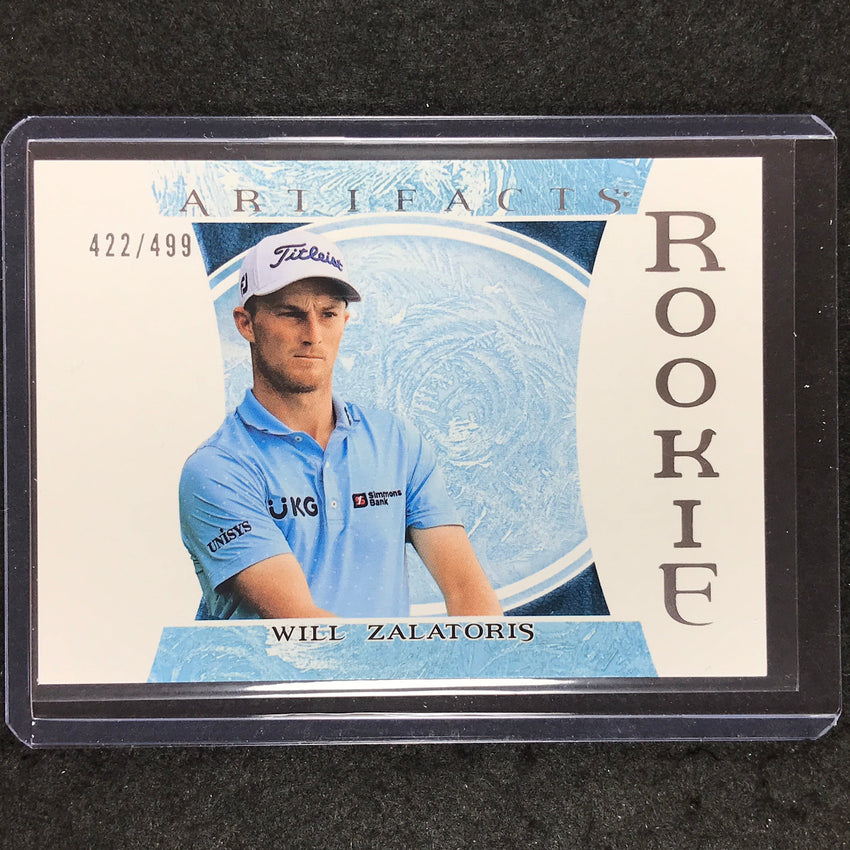 2024 Portfolio Golf WILL ZALATORIS Artifacts Rookie Horizontal 422/499 #1