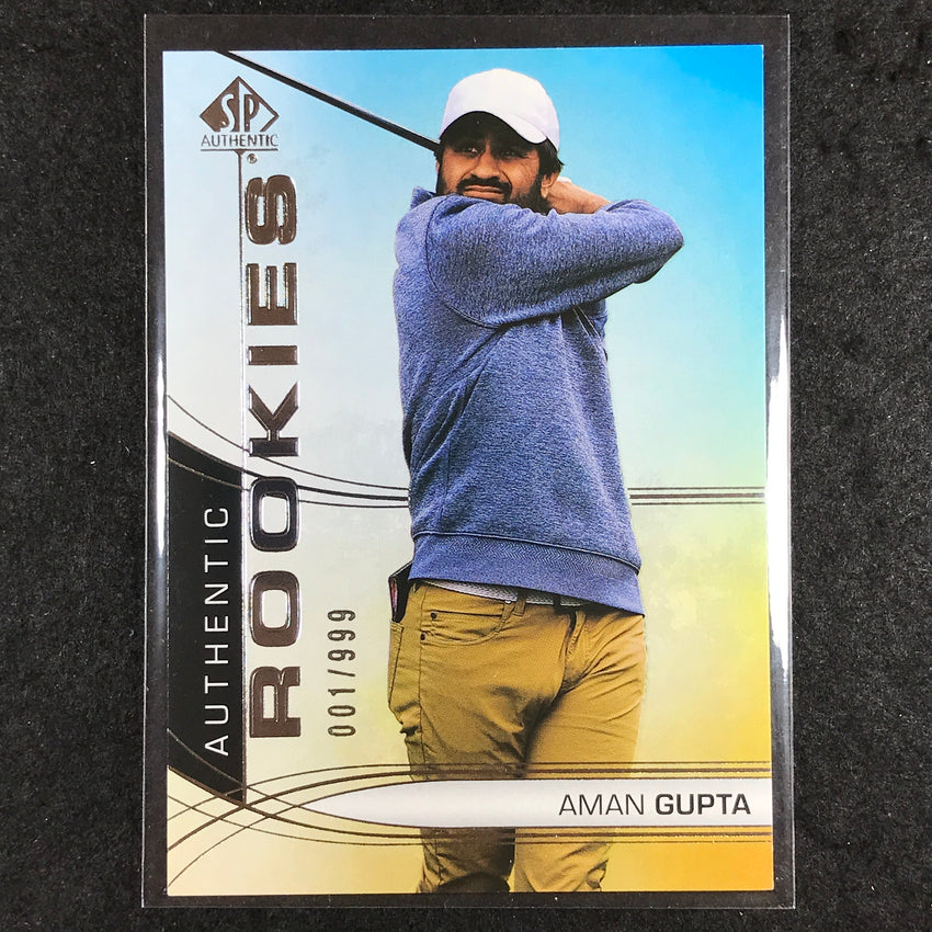 2024 Portfolio Golf AMAN GUPTA SP Authentic Rookies 1/999