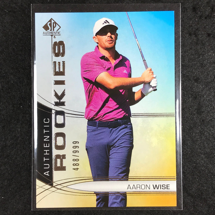 2024 Portfolio Golf AARON WISE SP Authentic Rookies 488/999