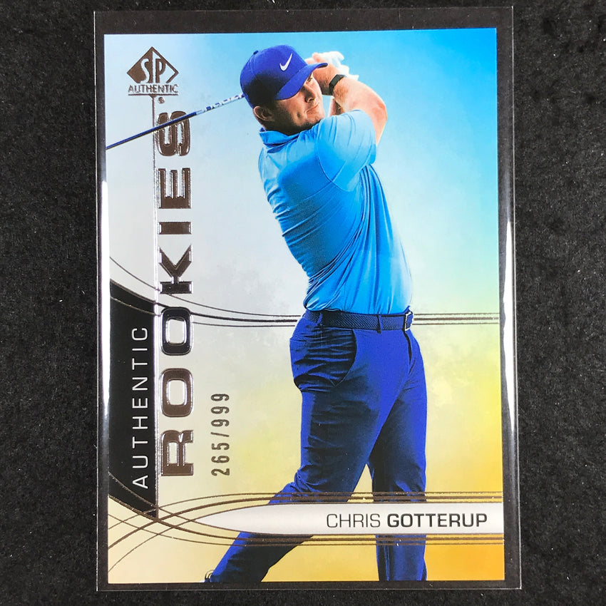 2024 Portfolio Golf CHRIS GOTTERUP SP Authentic Rookies 265/999