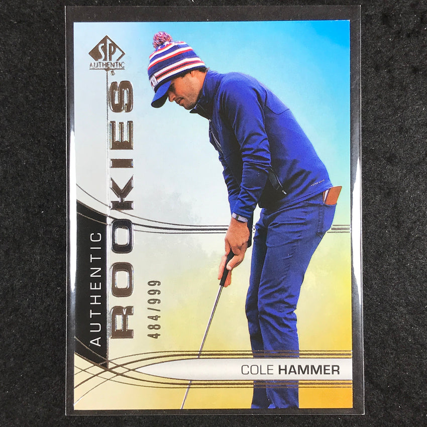 2024 Portfolio Golf COLE HAMMER SP Authentic Rookies 484/999