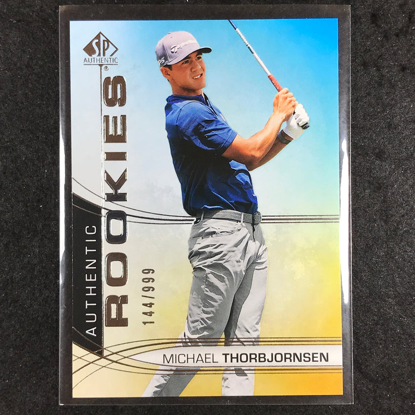 2024 Portfolio Golf MICHAEL THORBJORNSEN SP Authentic Rookies 144/999