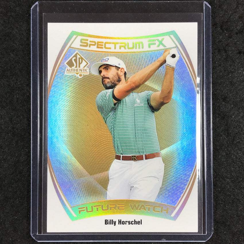 2024 Portfolio Golf BILLY HORSCHEL SP Authentic Spectrum Rookie Gold 11/50