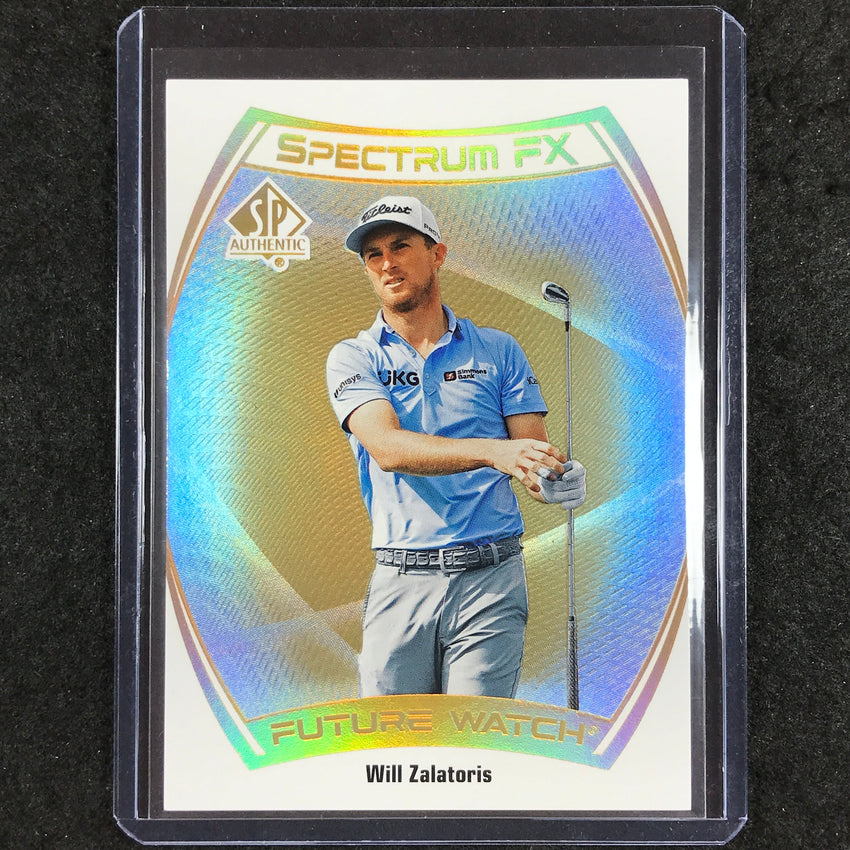 2024 Portfolio Golf WILL ZALATORIS SP Authentic Spectrum Rookie Gold 42/50