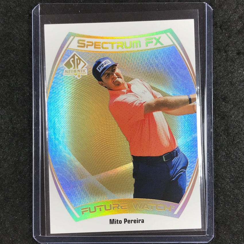 2024 Portfolio Golf MITO PEREIRA SP Authentic Spectrum Rookie Gold 36/50