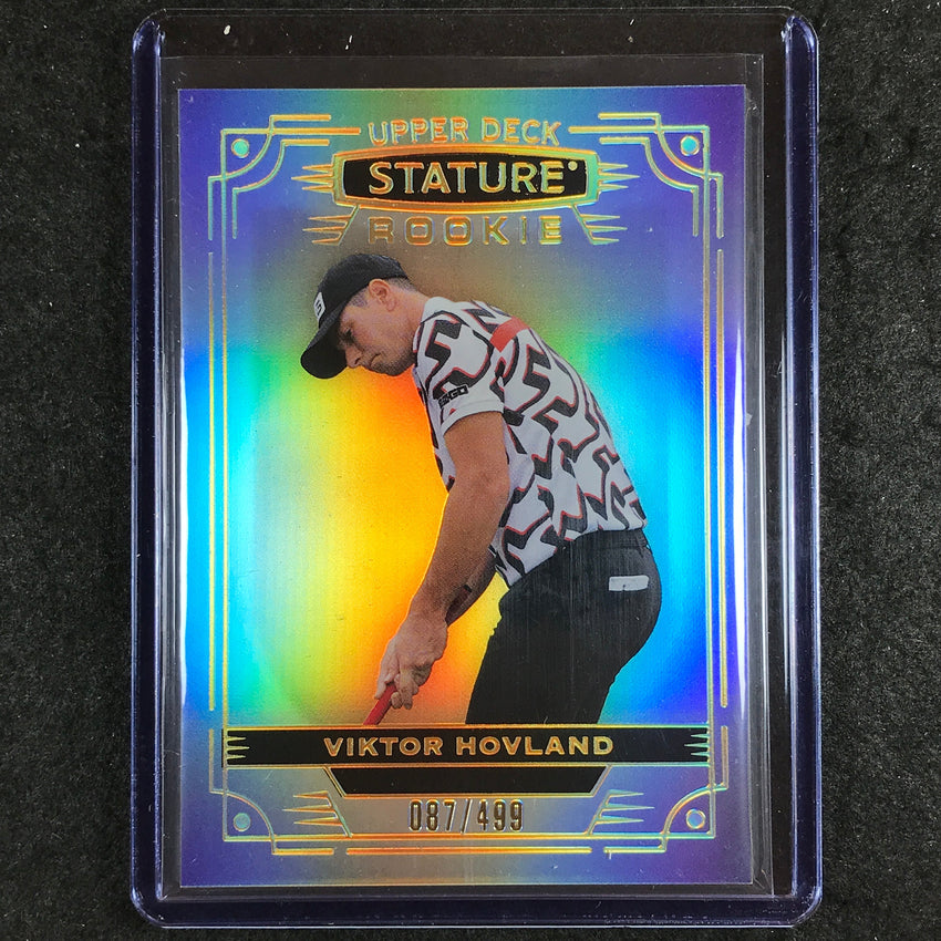 2024 Portfolio Golf VIKTOR HOVLAND Stature Rookie Base 87/499