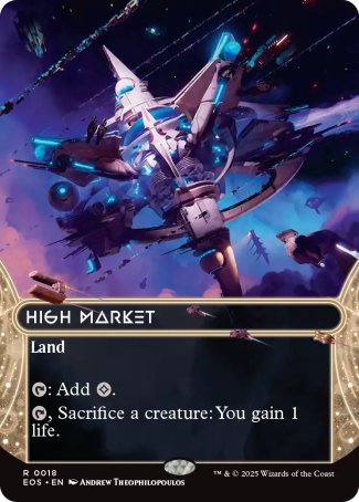 BORDERLESS High Market - #018 - Rare - Edge of Eternities: Stellar Sights