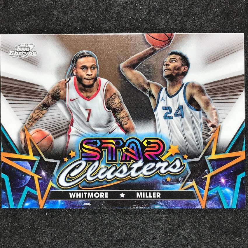 2023-24 Topps Cosmic Chrome BRANDON MILLER CAM WHITMORE Star Clusters Rookie #13