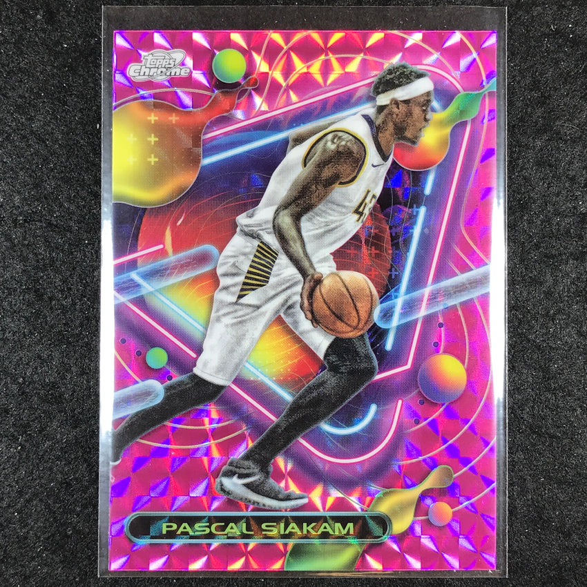 2023-24 Topps Cosmic Chrome PASCAL SIAKAM Base Pink Galaxy #126