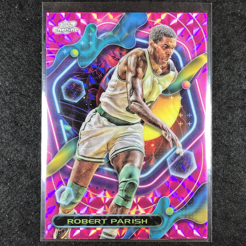 2023-24 Topps Cosmic Chrome ROBERT PARISH Base Pink Galaxy #140