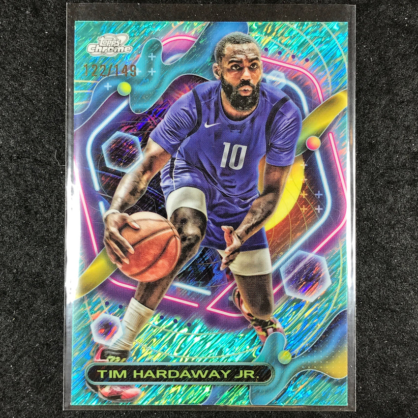 2023-24 Topps Cosmic Chrome TIM HARDAWAY JR. Aqua Equinox 122/149 #33