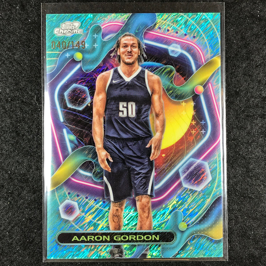 2023-24 Topps Cosmic Chrome AARON GORDON Aqua Equinox 40/149 #36