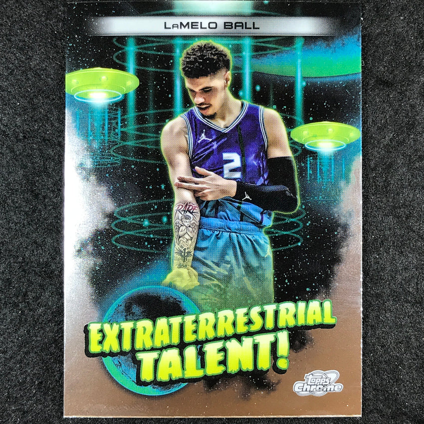 2023-24 Topps Cosmic Chrome LAMELO BALL Extraterrestrial Talent Base #10