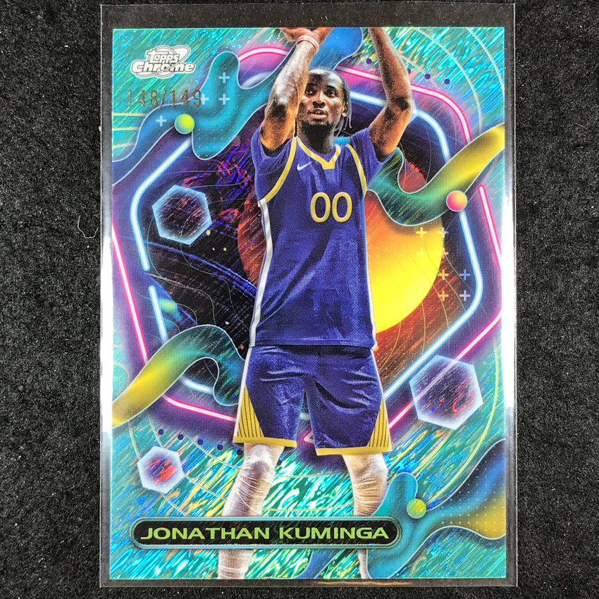 2023-24 Topps Cosmic Chrome JONATHAN KUMINGA Aqua Equinox 148/149 #122