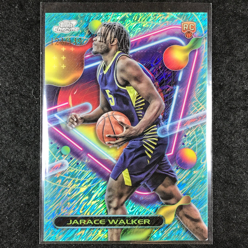 2023-24 Topps Cosmic Chrome JARACE WALKER Rookie Aqua Equinox 124/149 #158