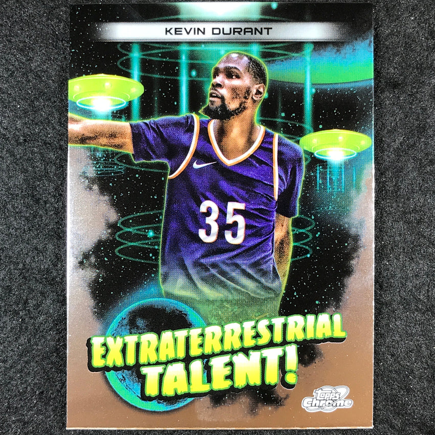 2023-24 Topps Cosmic Chrome KEVIN DURANT Extraterrestrial Talent Base #11