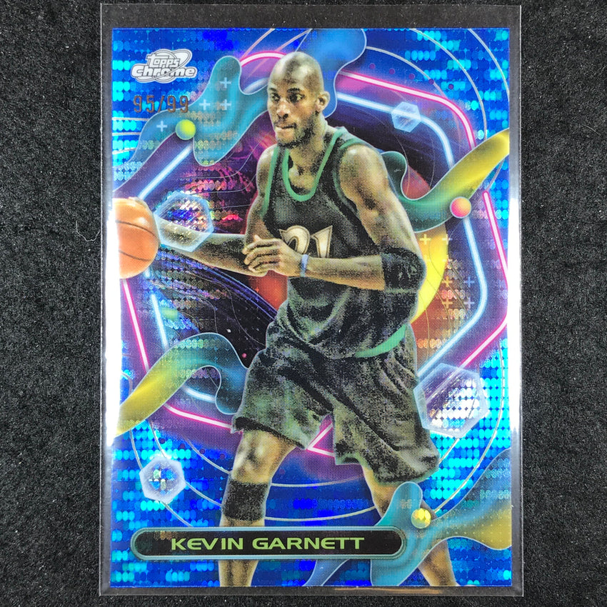 2023-24 Topps Cosmic Chrome KEVIN GARNETT Base Blue Moon 95/99 #76