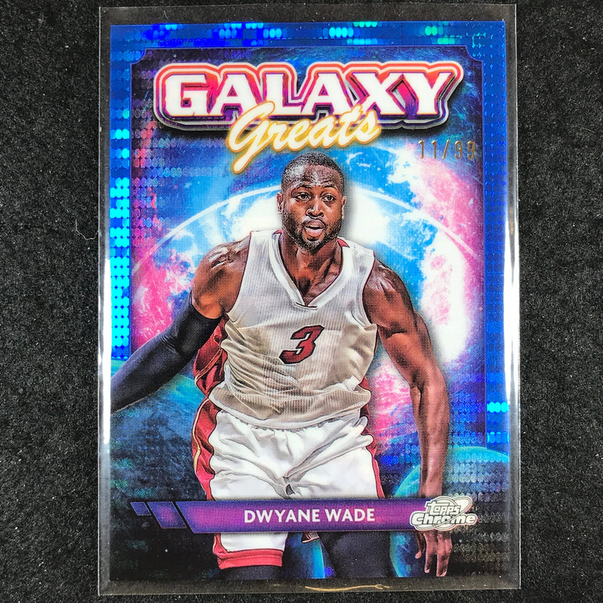 2023-24 Topps Cosmic Chrome DWYANE WADE Galaxy Greats Blue Moon 11/99 #8