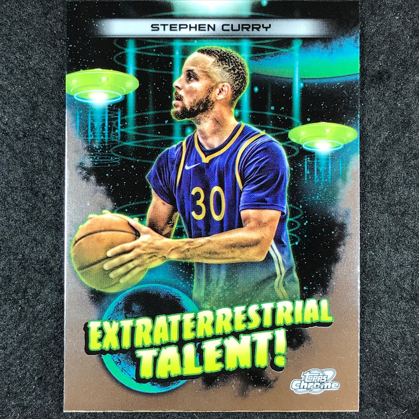 2023-24 Topps Cosmic Chrome STEPHEN CURRY Extraterrestrial Talent Base #13
