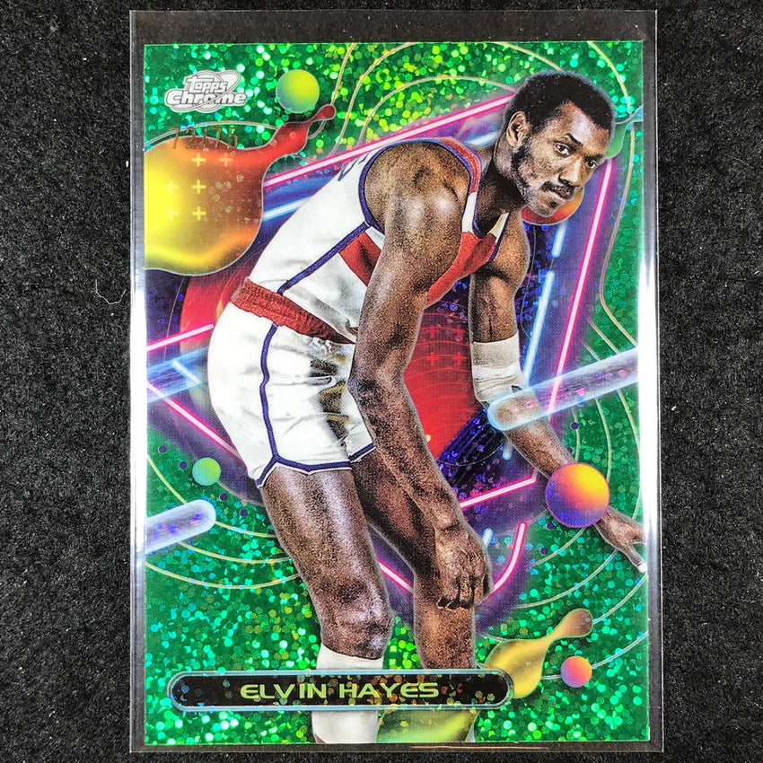 2023-24 Topps Cosmic Chrome ELVIN HAYES Green Space Dust 72/75 #139