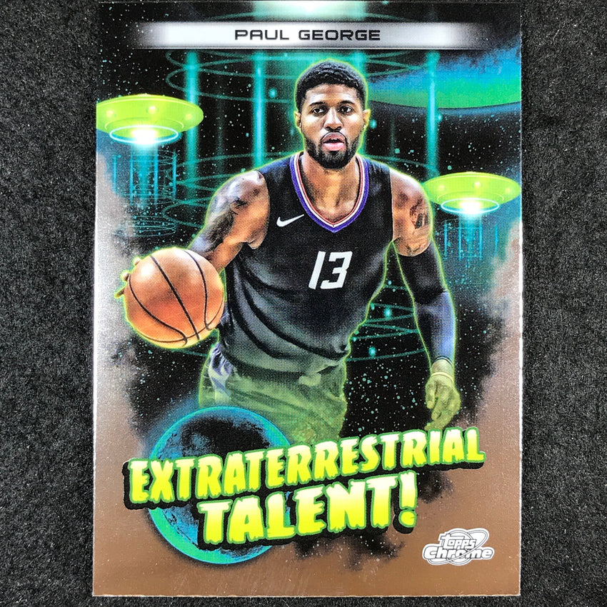 2023-24 Topps Cosmic Chrome PAUL GEORGE Extraterrestrial Talent Base #15