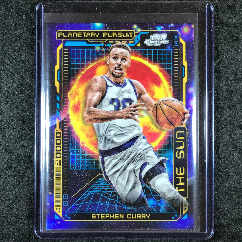2023-24 Topps Cosmic Chrome STEPHEN CURRY Planetary Pursuit The Sun SP #PPS-2