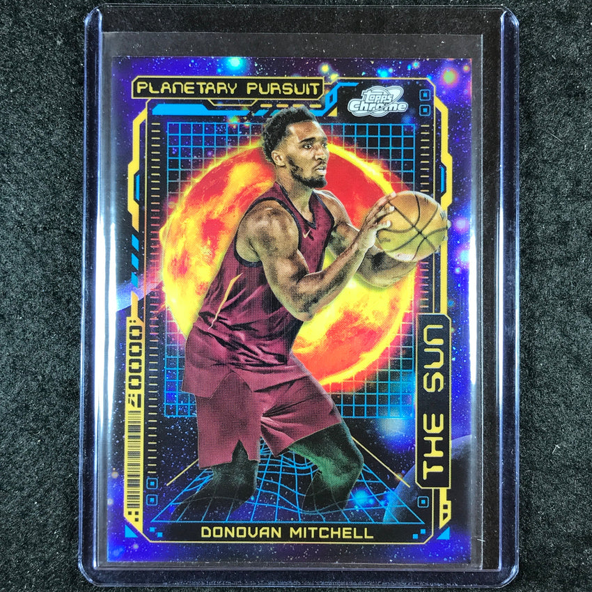 2023-24 Topps Cosmic Chrome DONOVAN MITCHELL Planetary Pursuit The Sun SP #PPS-4