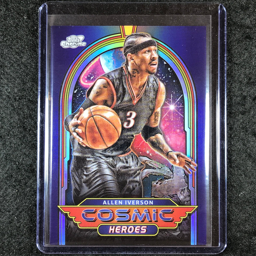 2023-24 Topps Cosmic Chrome ALLEN IVERSON Cosmic Heroes SSP #5