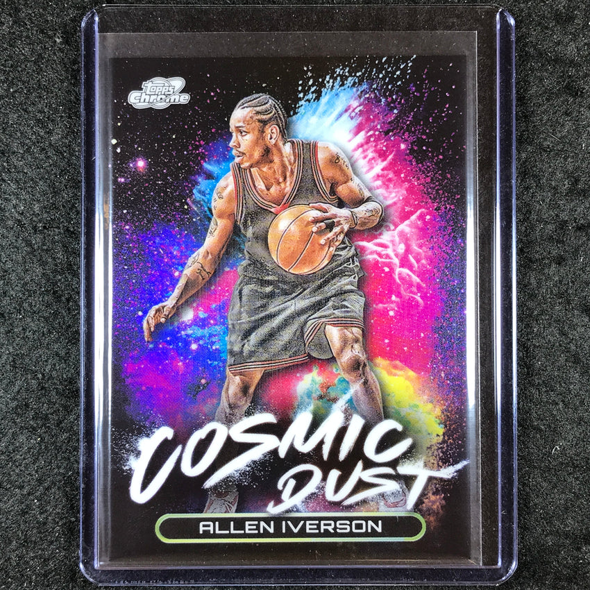 2023-24 Topps Cosmic Chrome ALLEN IVERSON Cosmic Dust SSP #16