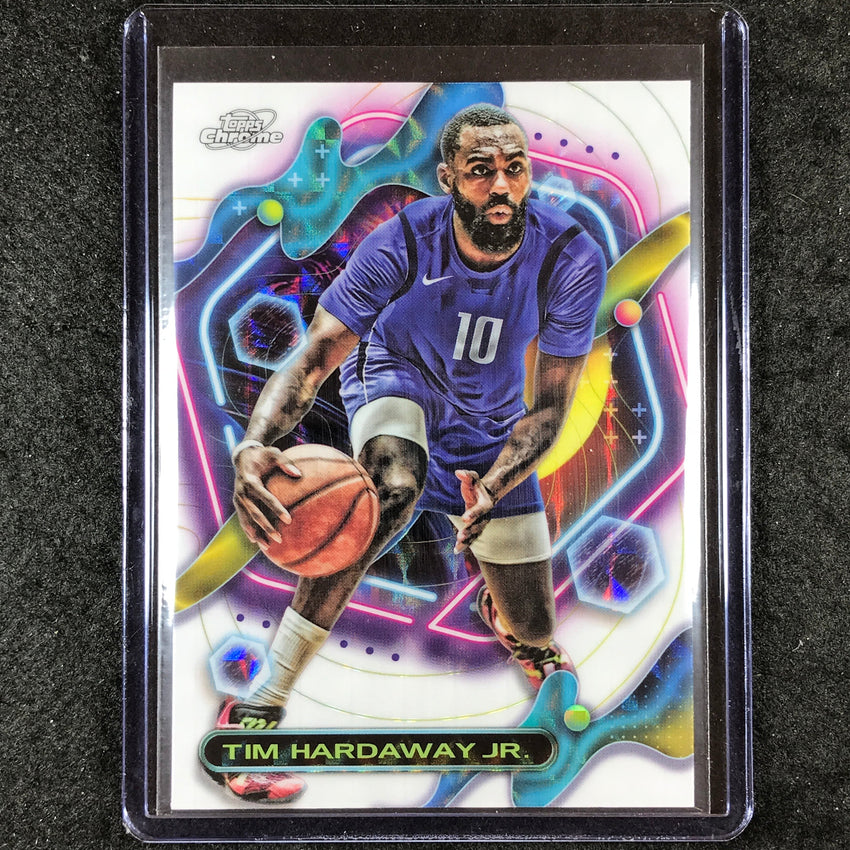 2023-24 Topps Cosmic Chrome TIM HARDAWAY JR. Base White Hole SP #33