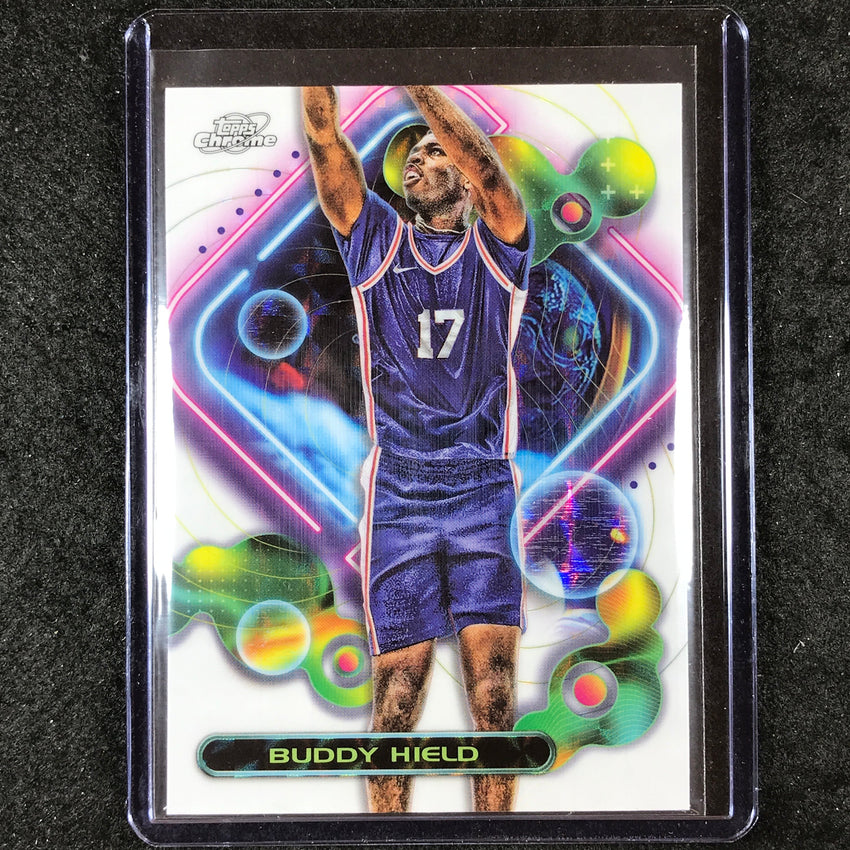 2023-24 Topps Cosmic Chrome BUDDY HIELD Base White Hole SP #53