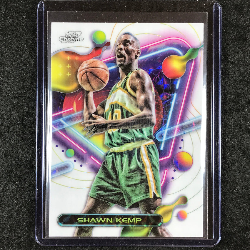 2023-24 Topps Cosmic Chrome SHAWN KEMP Base White Hole SP #88