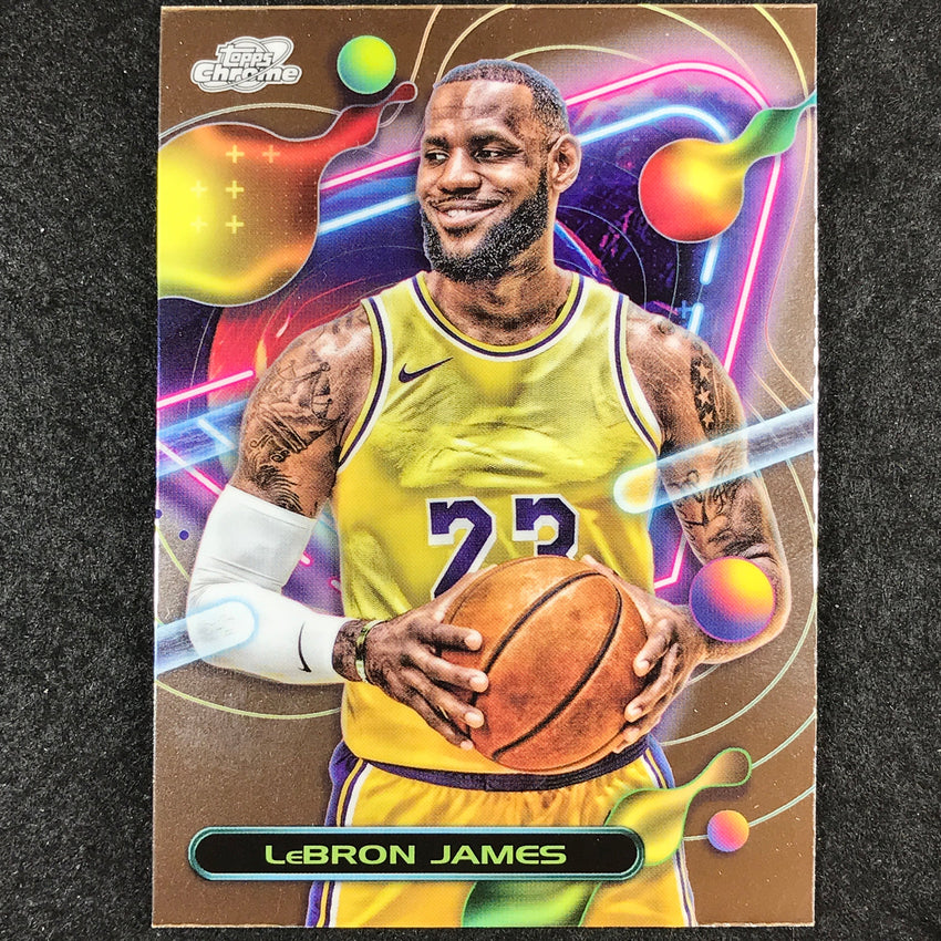 2023-24 Topps Cosmic Chrome LEBRON JAMES Base #59